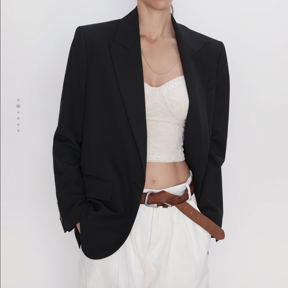 ZARA Blogger Fave Top with Matching Beading